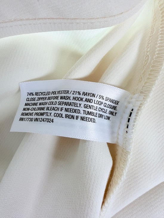 NWT A New Day Cream Tailored Pleated Shorts – Off-White Trouser Shorts Chic - Picture 6 of 9